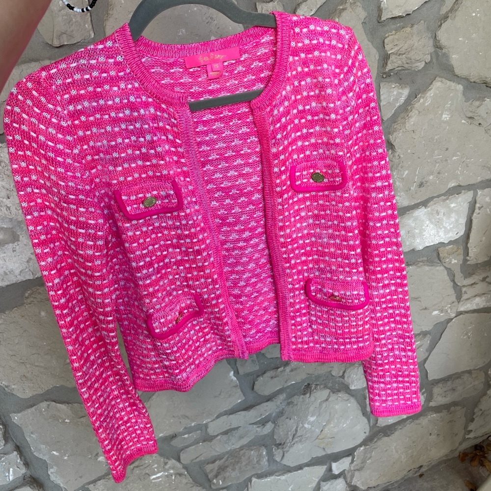 Super cute Lilly Pulitzer cardigan/jacket NWOT!